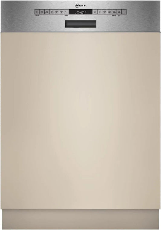 NEFF S245ECS15E Lavastoviglie, 60 cm, pulizia forte con Chef 70oC, cestello superiore regolabile in altezza, N 50, lavastoviglie Smarter XXL, Open Dry