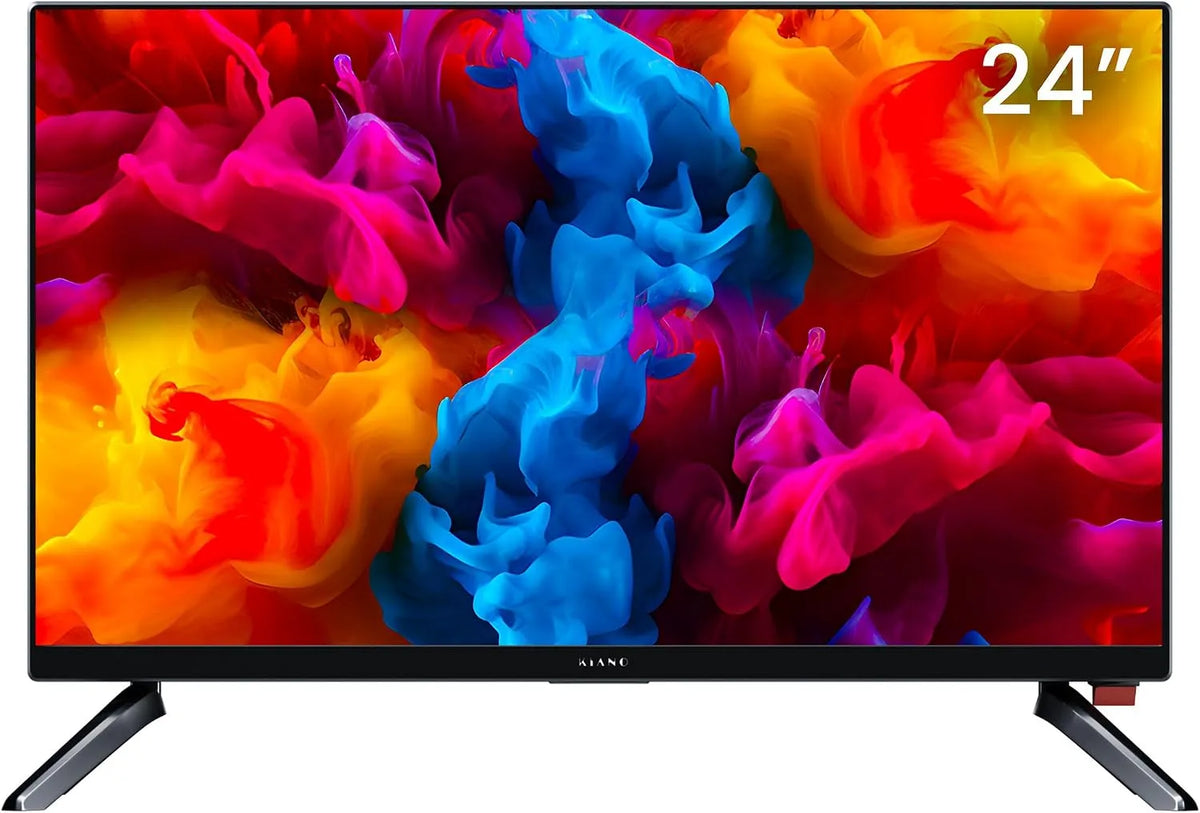 Smart TV, 24 pollici, televisore, stretto, KIANO Slim TV Smart Travel Televisione 24' Pollici