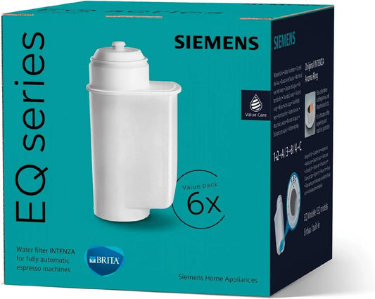 Siemens Filtro dell'acqua per acqua, Brita Intenza, riduce il contenuto di calcare dell'acqua, adatto per macchine da caffè della serie EQ e