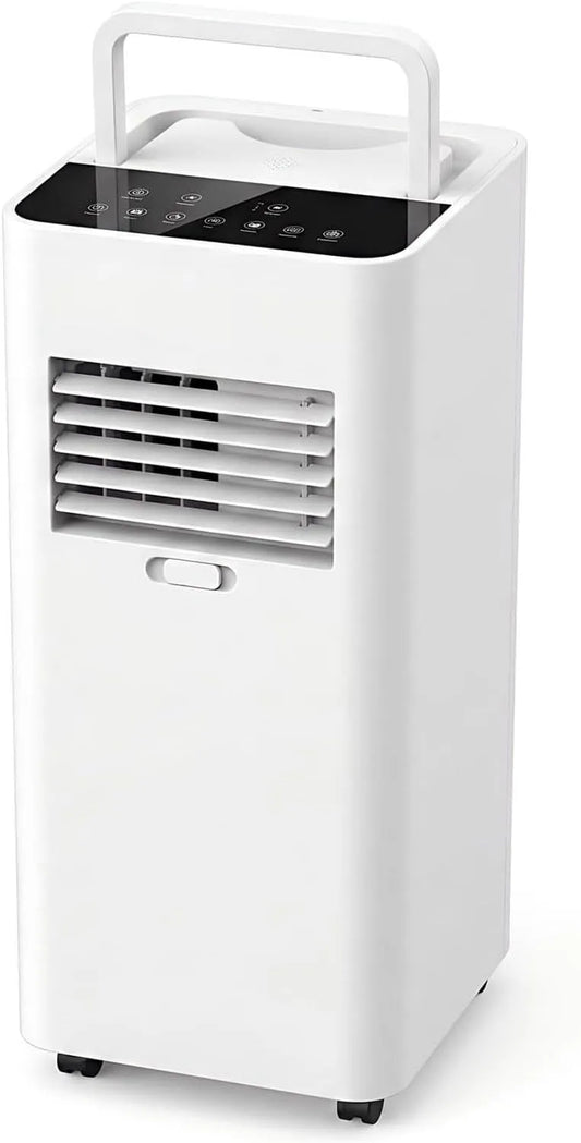 Condizionatore 3-in-1, portatile, 3 velocità, oscillazione, Ideale per Stanze Fino a 28 mq, 3-in-1 Raffreddatore Ventilatore Deumidificatore