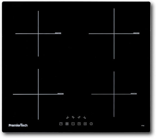 Piano cottura a induzione PT4I, 60cm, 4 fuochi, piastra a induzione, da incasso