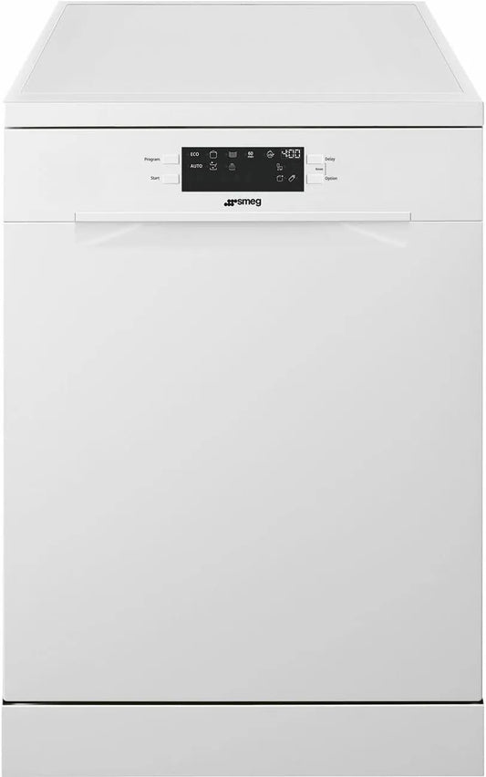Smeg LVS262EB Lavastoviglie, classe energetica E, libera installazione, bianco
