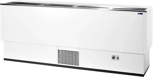 Frigorifero, ristoranti, MBH, MBH - Frigorifero a pozzetto orizzontale WORLDMAI di 2 m e 4 porte scorrevoli per bar e ristorante. Pozzetto frigo