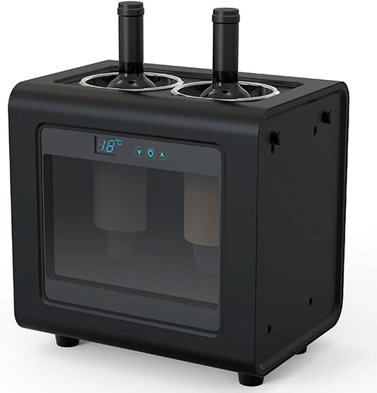 Frigorifero, libera installazione, per Birra Cola Acqua Latte V, Raffreddatore di Vino Elettrico Frigorifero da appoggio per Bottiglie di Vino con