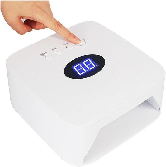 Asciugatrice, professionale, LED UV Lampada per Unghie 54w LED UV Lampada per Unghie Ricaricabile Ricaricabile Smalto Gel Senza Fili Asciugatrice