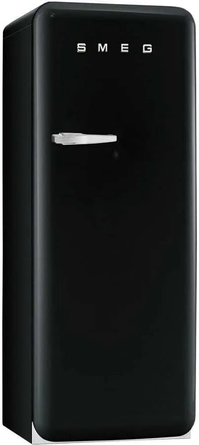 Smeg FAB28RNE1 Congelatore, 248 L, vano congelatore, freezer verticale, Smeg FAB28RNE1 - Frigorifero da terra, con congelatore integrato, arresto a